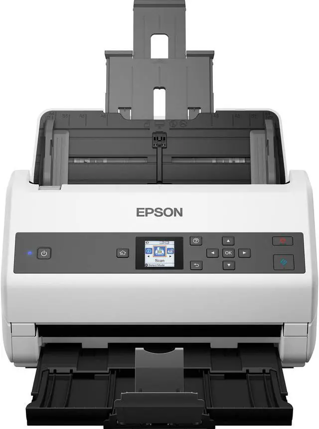 Alt view image 3 of 14 - Epson WorkForce DS-970 Sheetfed Scanner 600 dpi Optical B11B251201