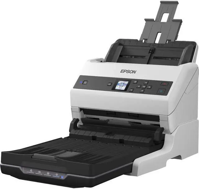 Alt view image 6 of 14 - Epson WorkForce DS-970 Sheetfed Scanner 600 dpi Optical B11B251201