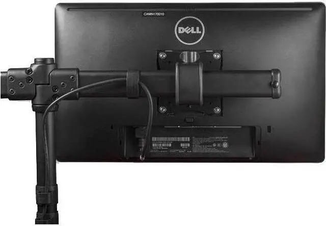 Alt view image 3 of 6 - StarTech.com ARMBARDUOG Deskmount Dual-Monitor Arm - For up to 27" Monitors - Low-Profile Design - Desk-Clamp or Grommet-Hole Monitor Mount