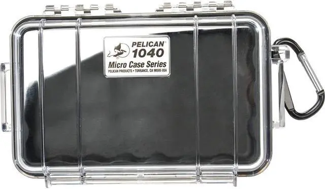 Alt view image 8 of 12 - Pelican Products 1040-025-110 Waterproof Case Black 6 9/16 x 3 15/16 x 1 3/4