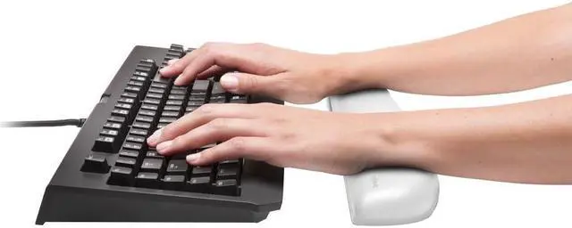 Alt view image 2 of 9 - ERGOSOFT FULL SIZED MECH GAMING KEYBOARD-GREY