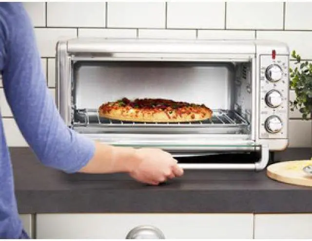 Alt view image 7 of 8 - BLACK+DECKER Extra Wide Crisp 'N Bake Air Fry Toaster Oven, Stainless Steel TO3265XSSD