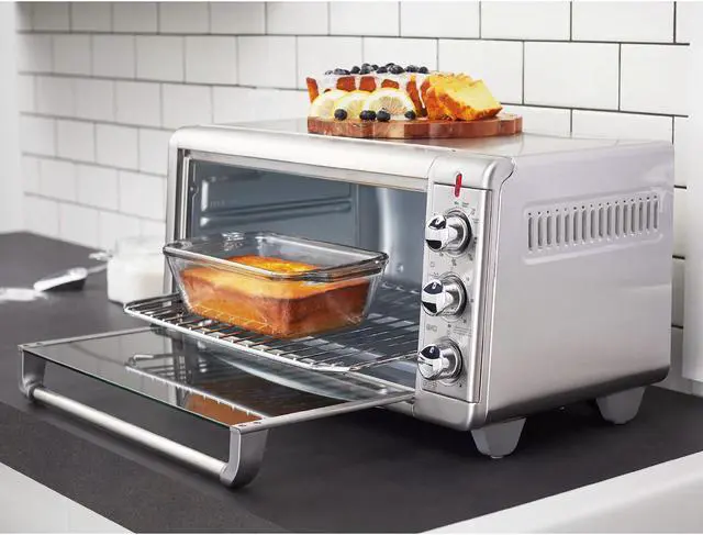 Alt view image 3 of 8 - BLACK+DECKER Extra Wide Crisp 'N Bake Air Fry Toaster Oven, Stainless Steel TO3265XSSD