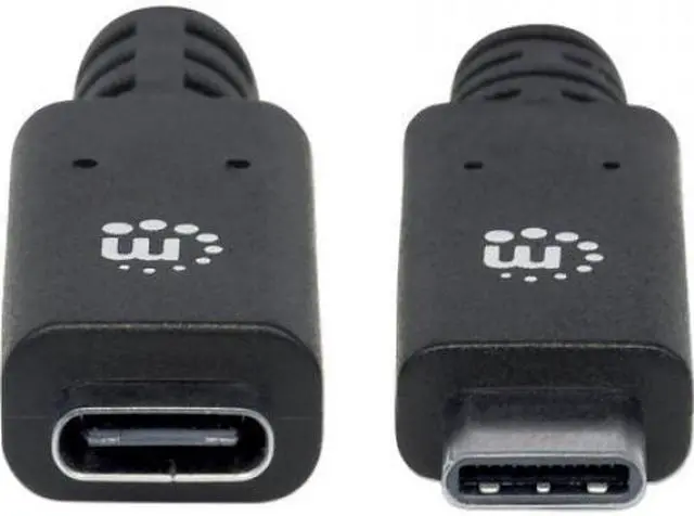 Alt view image 2 of 4 - Manhattan SuperSpeed+ USB-C Extension Cable 355230