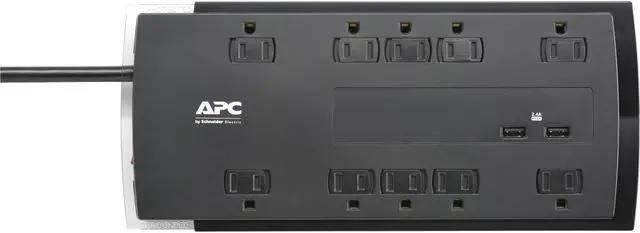 Main image of APC Electric SurgeArrest Performance 10-Outlet Surge Suppressor/Protector P10U2