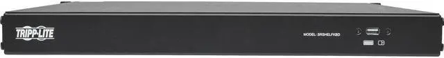 Main image of Tripp Lite 1U Rackmount Keyboard with KVM Cable Kit for 2-Post or 4-Post Racks (SRSHELFKBD)