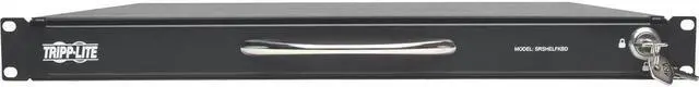 Alt view image 2 of 16 - Tripp Lite 1U Rackmount Keyboard with KVM Cable Kit for 2-Post or 4-Post Racks (SRSHELFKBD)