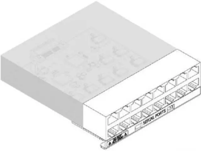 Alt view image 4 of 15 - Lantronix SLC 8000 16-Port RS-232 RJ45 I/O Module