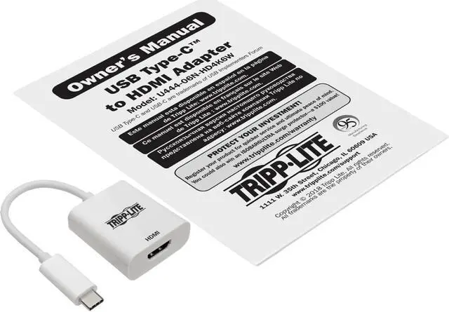 Alt view image 2 of 17 - 6IN USB C TO HDMI 4K USB TYPE C