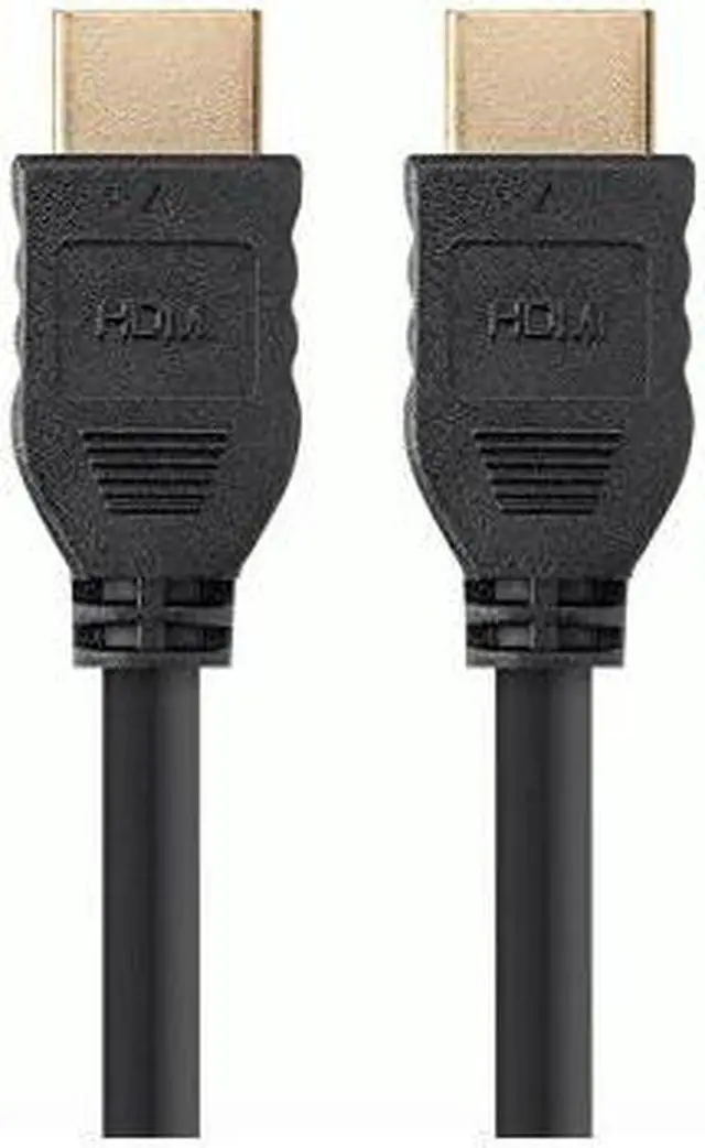 Alt view image 5 of 18 - Monoprice HDMI Cable - 8 Feet - Black (No Logo) High Speed, 4K@60Hz, HDR, 18Gbps, YUV 4:4:4, 30AWG, CL2, Compatible with UHD TV and More - Commercial Series