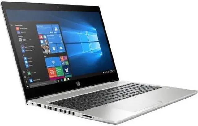 Main image of HP Laptop ProBook Intel Core i5-8265U 4GB Memory 500GB HDD Intel UHD Graphics 620 15.6" Non-Touch Screen Windows 10 Pro 64-bit 450 G6 (6DH95UT#ABA)