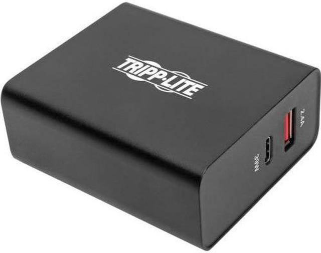Main image of USB WALL CHARGER DUAL PORT USB TYPE C & USB TYPE A W PD CHARGING