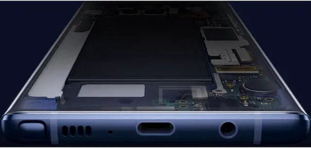 Alt view image 2 of 9 - Samsung Galaxy Note 9 Unlocked Phone with 6.4" Screen, 6GB/128GB, Ocean Blue