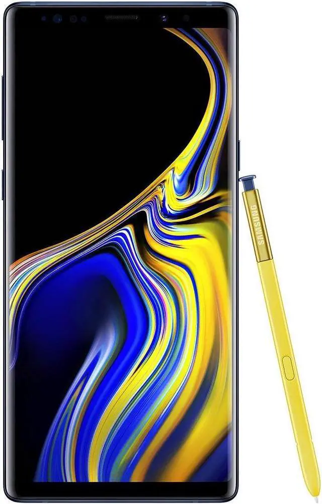 Alt view image 6 of 9 - Samsung Galaxy Note 9 Unlocked Phone with 6.4" Screen, 6GB/128GB, Ocean Blue