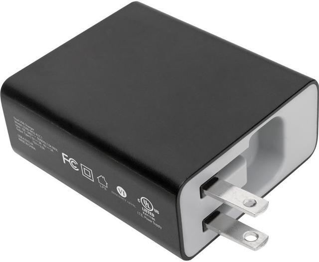 Alt view image 4 of 18 - USB WALL CHARGER DUAL PORT USB TYPE C & USB TYPE A W PD CHARGING