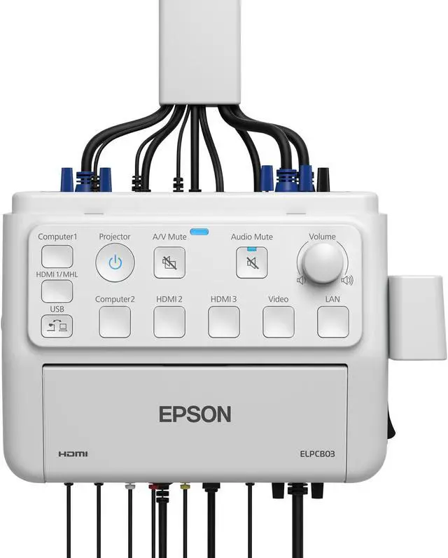 Alt view image 6 of 14 - Epson - V12H927020 - Epson PowerLite Pilot 3 Connection and Control Box