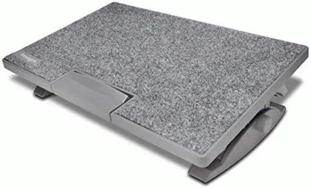 Main image of Kensington SmartFit SoleMate Pro Lite Ergonomic Foot Rest - Easy to Clean, Durable, Anti-slip, Low Profile Design, Non-toxic, Adjustable Height, Adjustable Tilt Angle, Comfortable, Adjustable - Gray