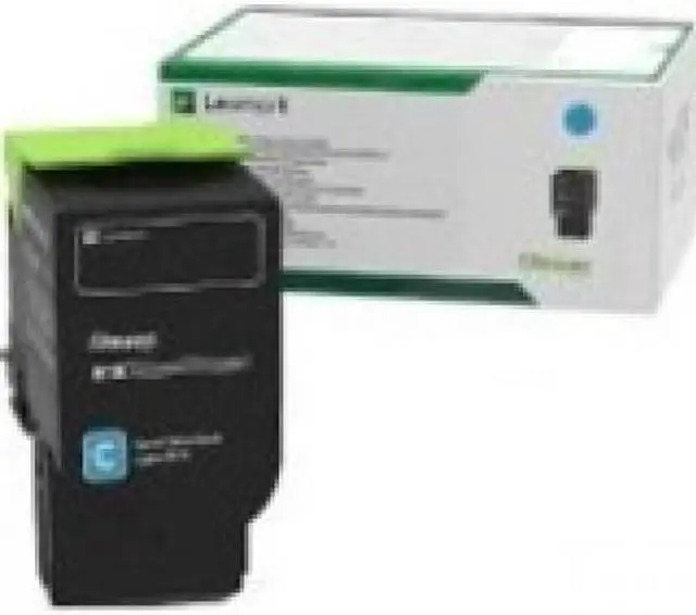 Alt view image 3 of 8 - Lexmark - 78C0XCG - Lexmark Unison Original Toner Cartridge - Cyan - Laser - Extra High Yield - 5000 Pages
