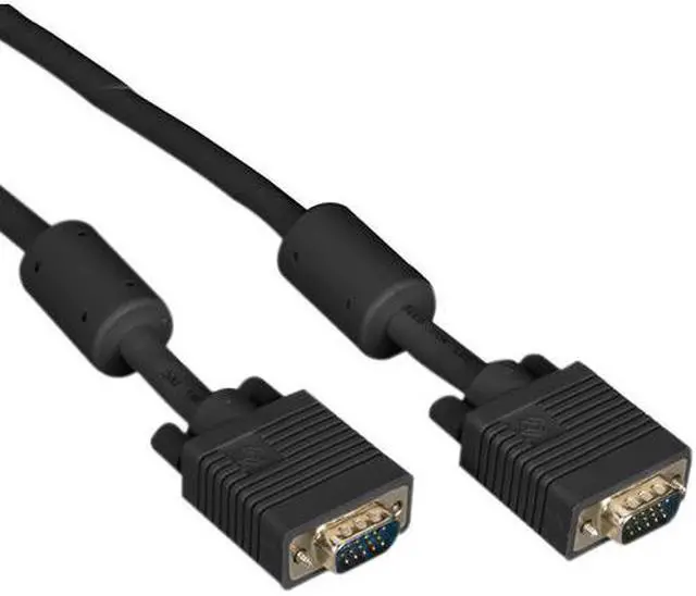 Alt view image 3 of 8 - Black Box VGA Video Cable with Ferrite Core Black Male/Male 5-ft. (1.5-m)