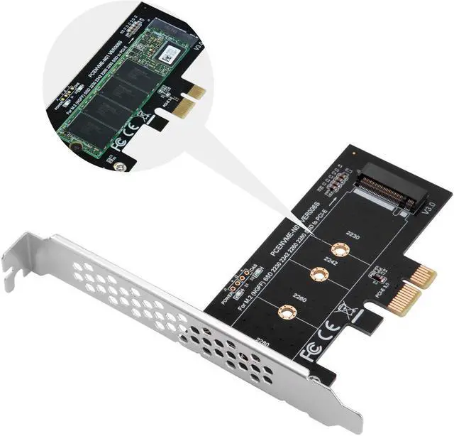 Alt view image 3 of 14 - Siig M.2 Pcie Ssd To Pcie Adapter