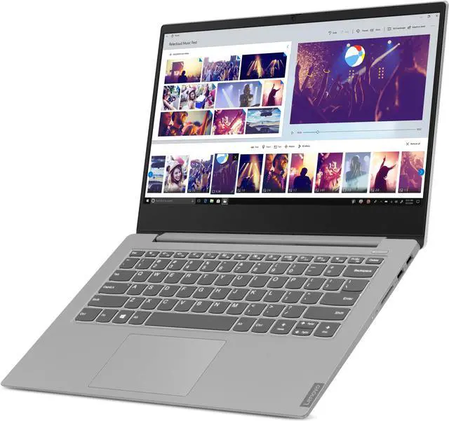 Alt view image 4 of 16 - Lenovo Laptop IdeaPad S340 81N8001LUS Intel Core i5 8th Gen 8265U (1.60 GHz) 8 GB Memory 256 GB SSD Intel UHD Graphics 620 15.6" FHD 1920 x 1080 Windows 10 Home 64-bit
