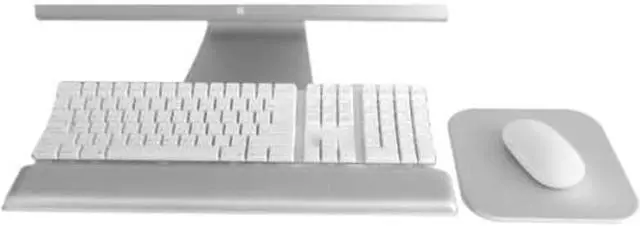 Alt view image 3 of 14 - RAIN DESIGN 10013 MREST WRIST REST  and  MOUSE PAD - SILVER