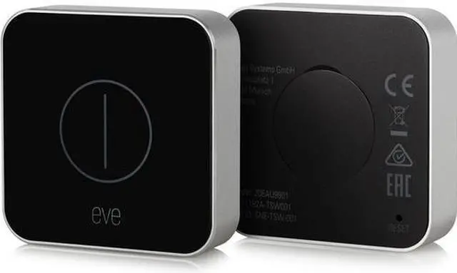 Alt view image 5 of 11 - Eve Button - Apple HomeKit Smart Home Remote to Command Accessories and Scenes