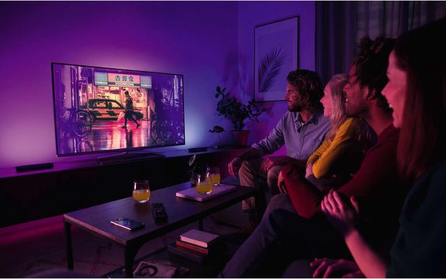 Philips Hue Play Ambiance Bar Smart Light Extension (Requires Hue Hub, Works  with Alexa, HomeKit and Google Assistant) White