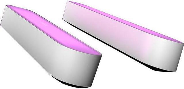 Alt view image 4 of 11 - Philips Hue Play Ambiance Smart LED Bar Light, 2-Pack (Works with Amazon Alexa, Apple Homekit & Google Home) - White