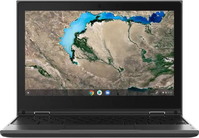 Alt view image 4 of 9 - Lenovo 300e Chromebook 2nd Gen 81QC0000US 11.6" LCD Chromebook - MediaTek M8173C 1.70 GHz - 4 GB LPDDR3 - 32 GB Flash Memory - Chrome OS - 1366 x 768 - Twisted nematic (TN) - Black