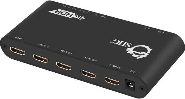 Alt view image 10 of 20 - 1X4 HDMI 2.0 SPLITTER/DIST AMP