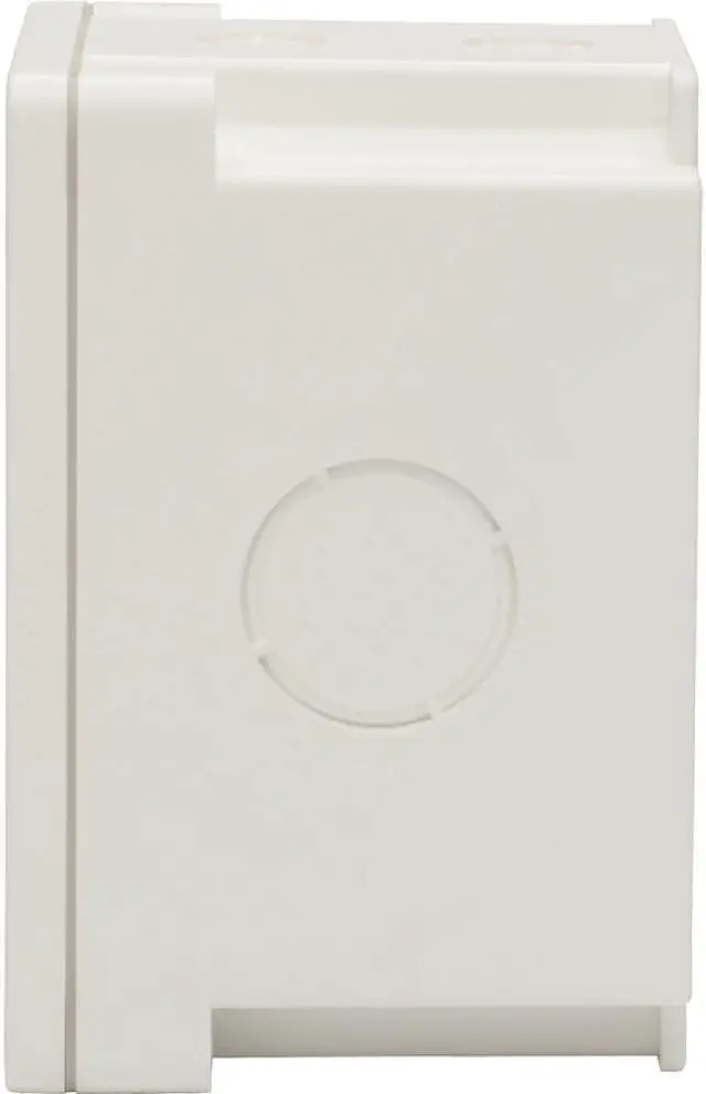 Alt view image 5 of 10 - Tripp Lite Waterproof Cat5e / Cat6 Electrical Junction Box 2 Cutouts Taa