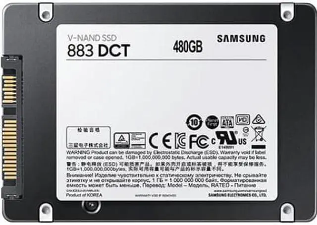 Alt view image 8 of 20 - Samsung - MZ-7LH480NE - Samsung MZ-7LH480NE 480 GB Solid State Drive - SATA (SATA/600) - 2.5 Drive - Internal