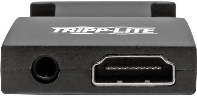 Alt view image 6 of 14 - Tripp Lite HDMI to VGA Active Converter with Audio (F/M), 1920 x 1200 (1080p) @ 60 Hz