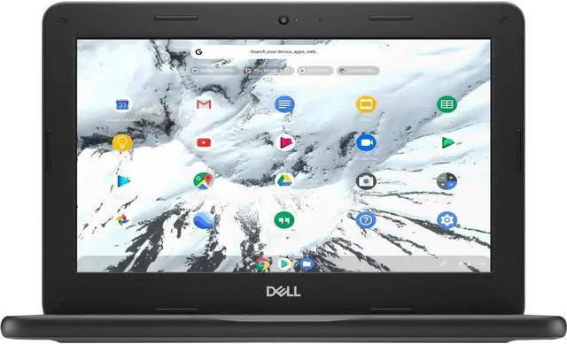 Alt view image 6 of 16 - Dell Chromebook 11 3000 3100 11.6" Touchscreen Chromebook - 1366 x 768 - Celeron N4000 - 4 GB RAM - 32 GB Flash Memory