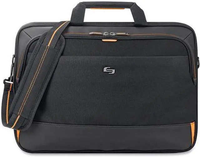Alt view image 2 of 12 - Solo Urban Carrying Case for 11" to 17.3" Apple iPad Ultrabook - Black, Gold UBN3004