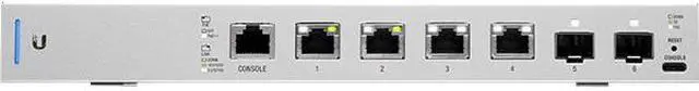 Alt view image 2 of 8 - Ubiquiti 10 Gigabit 6-Port 802.3Bt Unifi Switch