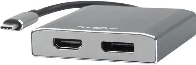 Alt view image 4 of 12 - ROCSTOR Y10A202-A1 USB-C TO HDMI & DISPLAYPORT