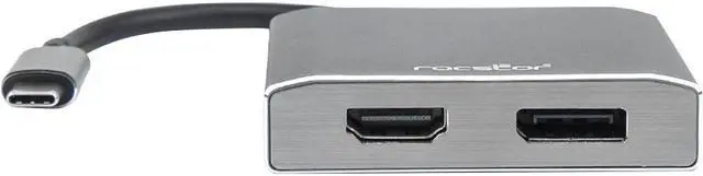 Alt view image 6 of 12 - ROCSTOR Y10A202-A1 USB-C TO HDMI & DISPLAYPORT