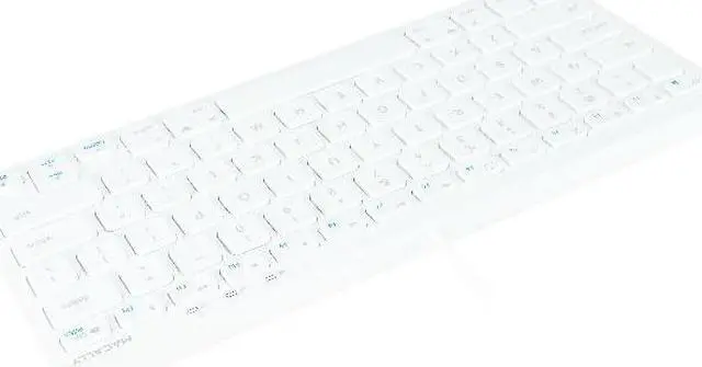 Alt view image 4 of 6 - Macally Compact USB Wired Keyboard for Mac and PC