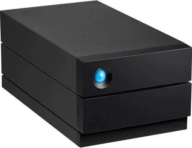Alt view image 5 of 15 - LaCie 2big RAID 8TB USB-C External Hard Drive STHJ8000800 Black