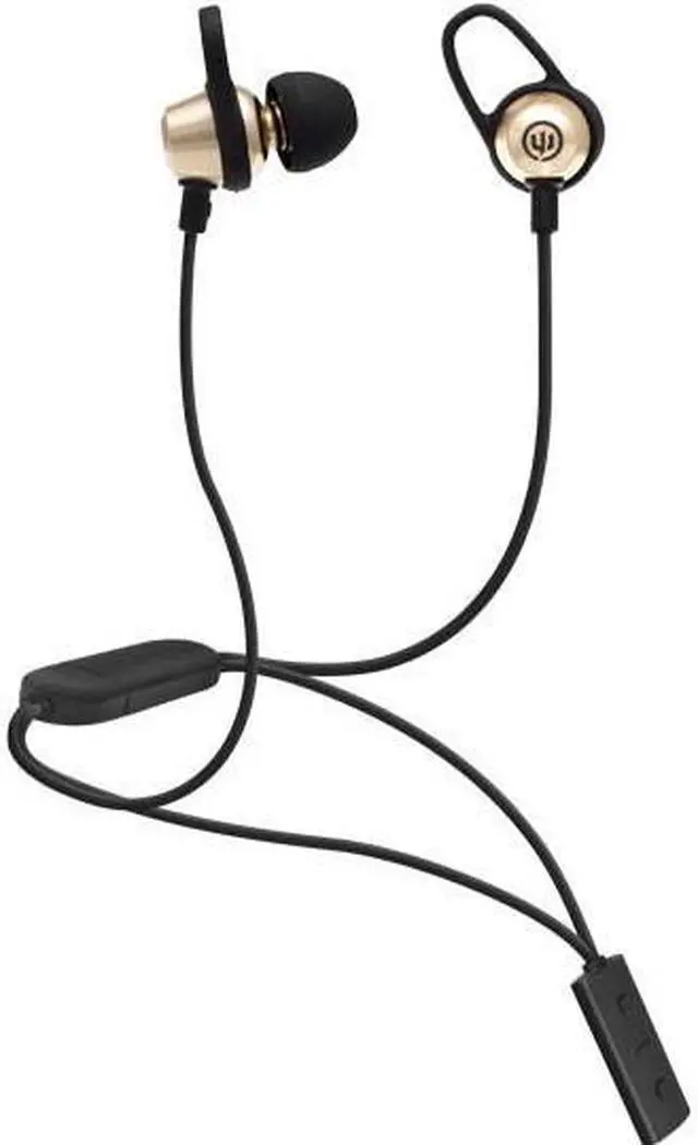 Alt view image 8 of 20 - Wicked Audio WI-BT2654 Bandido Wireless Bluetooth Noise Isolation Earbuds - Rose Gold