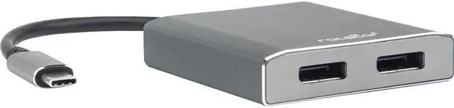 Alt view image 9 of 13 - ROCSTOR Y10A201-A1 USB-C TO DUAL DISPLAYPORT 4K60H
