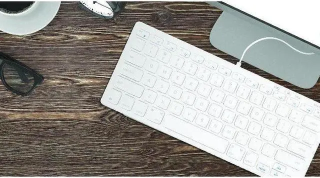 Alt view image 3 of 6 - Macally Compact USB Wired Keyboard for Mac and PC