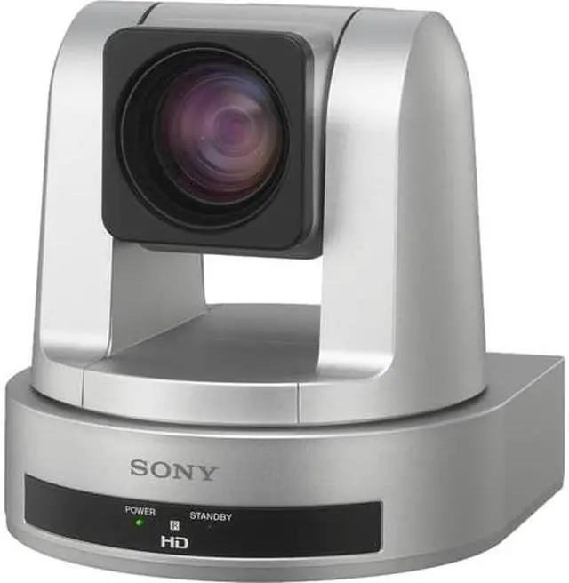 Alt view image 2 of 16 - SONY - 12X 1080P/60 DESKTOP PTZ CAMERA - USB 3.0, SILVER
