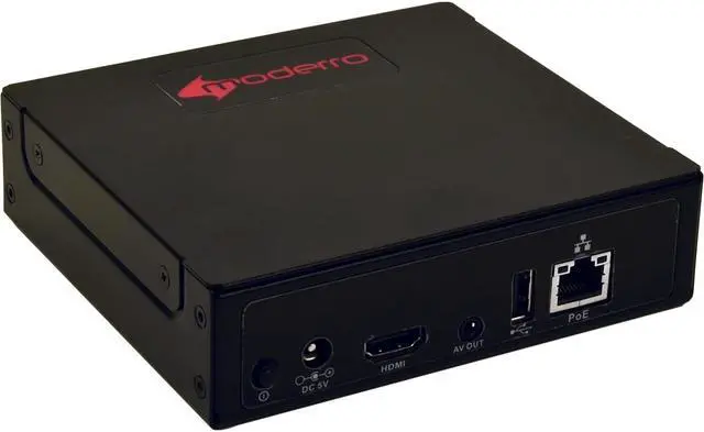 Alt view image 5 of 7 - ViewSonic NMP012 Moderro Full HD 1080p Media Network Video Wall Player, 8GB, Linux