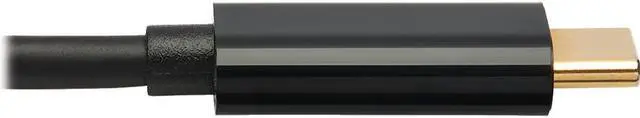 Alt view image 2 of 11 - Tripp Lite USB C to HDMI Adapter Cable USB 3.1 4K@60Hz M/M USB-C Black 10ft