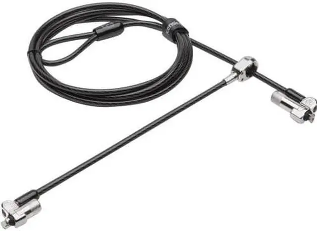 Alt view image 3 of 13 - Kensington NanoSaver Keyed Dual Head Laptop Lock for Ultra-Thin Laptops/Tablets and Other Devices (K64448WW)