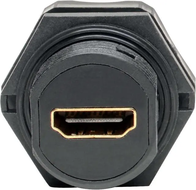 Alt view image 3 of 18 - Tripp Lite P569-000-FF-IND 4K HDMI Coupler with Ethernet, IP67 Rated