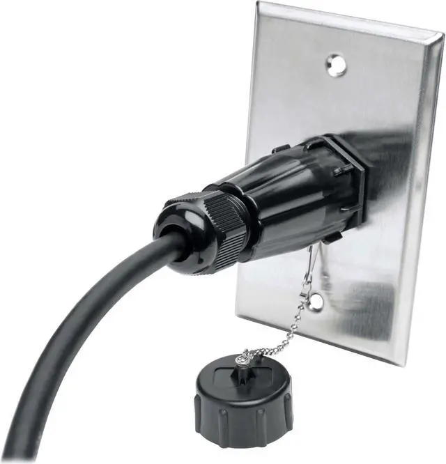 Alt view image 6 of 18 - Tripp Lite P569-000-FF-IND 4K HDMI Coupler with Ethernet, IP67 Rated